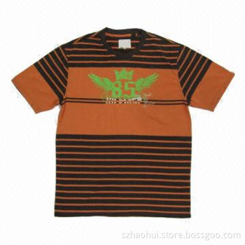 CVC60/40 Yarn Dyed T-shirt